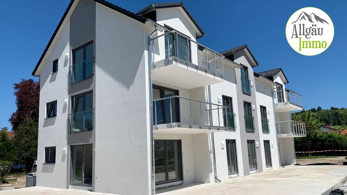 Exklusive, barrierefreie Erdgeschoßwohnung mit Terrasse und Garten in Wolfertschwenden-2