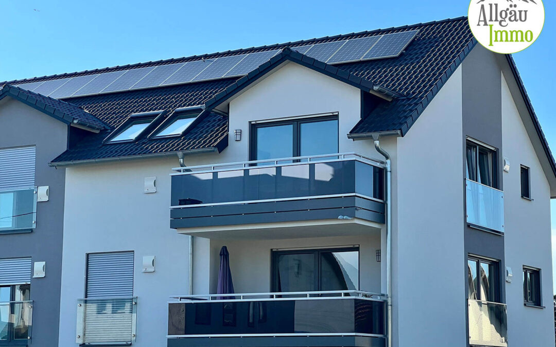 Moderne, barrierefreie Dachgeschoßwohnung der Extraklasse in Wolfertschwenden
